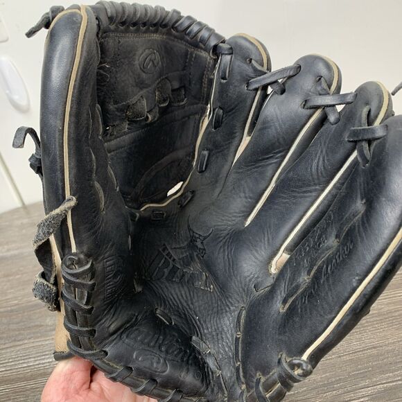 Rawlings Pro Leather Baseball Glove - 12” RHT The Bull, RB1200 - Picture 10 of 10